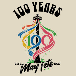 May Fete 2026 on a Port & Co ®  - Core Fleece Crewneck Sweatshirt Design